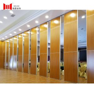 China 38-45db Soundproof Movable Wooden Partition wholesale