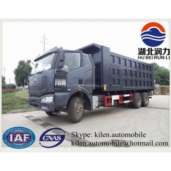 FAW J6P 350HP 6x4 Mining Dump Truck 20-25 Tons Industrial Tipper Truck