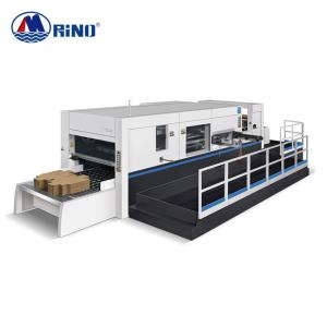 China RINO Automatic Die Cutting And Creasing Machine 5000 Sheets/H wholesale