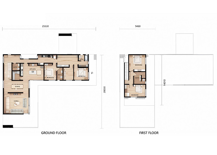 Single Family Homes Steel Fascia Board Luxury Prefabricated House Villa Modular Home Kits