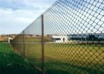 9 Gauge 48 Inch Chain Link Fence Cloth Galvanized 2 Inch Hole Size
