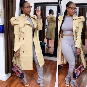 China 2020 hot sale fashion women's long trench coat waterproof jacket high quality jackets and coats wholesale