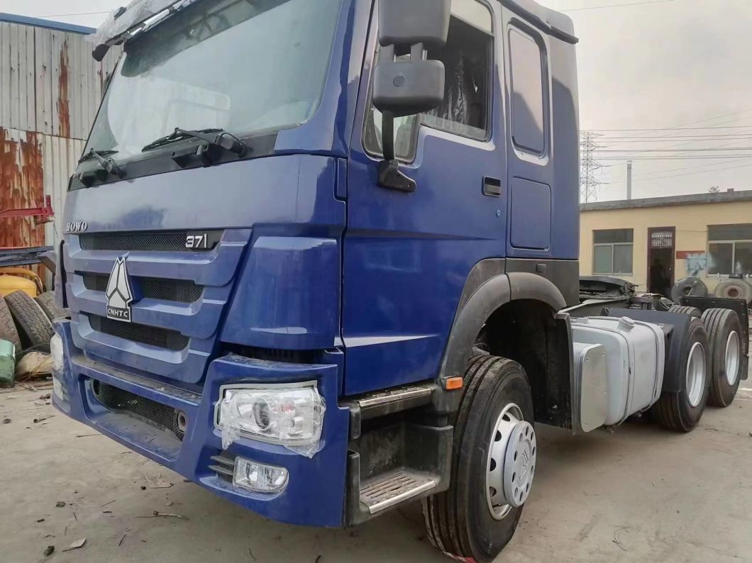 Sinotruk HOWO 6*4 Tractor Truck Good Condition blue From China Factory