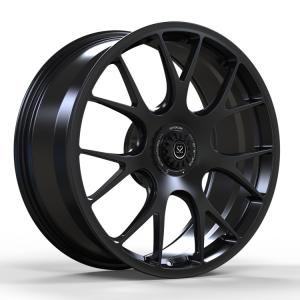 China Black Alloy Center Lock Monoblock 5x130 1 Piece 20x8.5 Forged 718 Car Rims wholesale