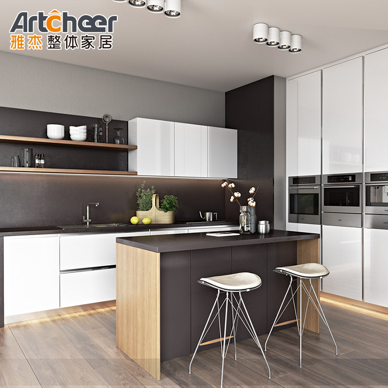 Chennai Home Modern Luxury Kitchen Cabinet with Durable Wall Cabinet and Complete Set
