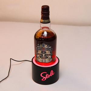China Red Led Bottle Glorifier 85mm Liquor Bottle Display Shelf wholesale