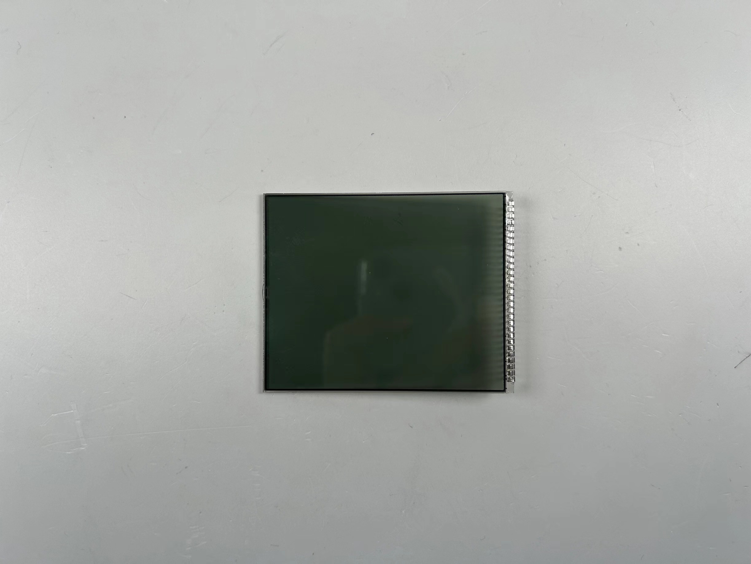 Transparent HTN LCD Panel Monochrome Segment LCD Display Panel For Thermostat
