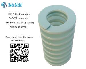 China ISO10243 VL Series Light green Color Extre Light Load Spring All Size In Stock wholesale