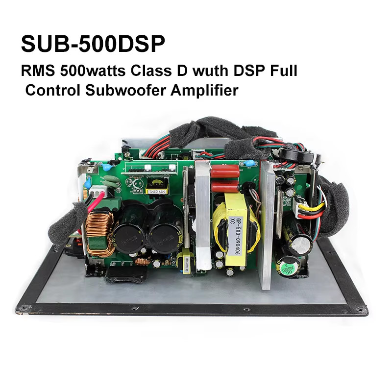 OEM ODM High Power Subwoofer Plate Amplifier Module With DSP And Remote Control