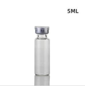 China 49mm Height Medicine Glass Vials , Anti Fragile 5ml Amber Glass Bottles wholesale