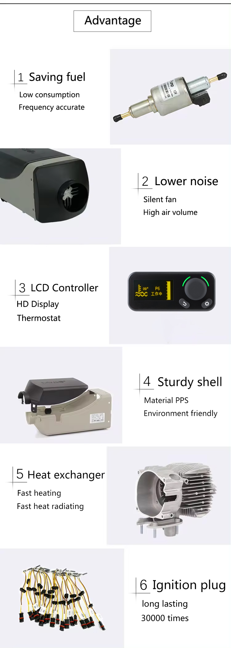JP CE certification china webasto 4kw 24v diesel air parking heater for truck