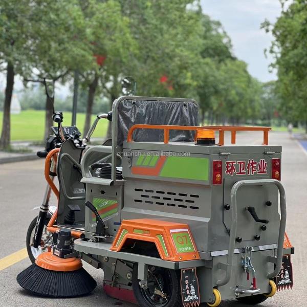 Pure Electric Street Sweeper Truck Commercial Industrial Floor Cleaning Scrubbing Machine