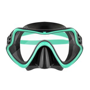 China Nearsighted Single Lens Scuba Diving Mask Goggles For Glasses wholesale