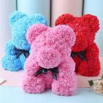 Popular and Premium wholesale Foam/PE Rose Bear For Valentines Day Gifts