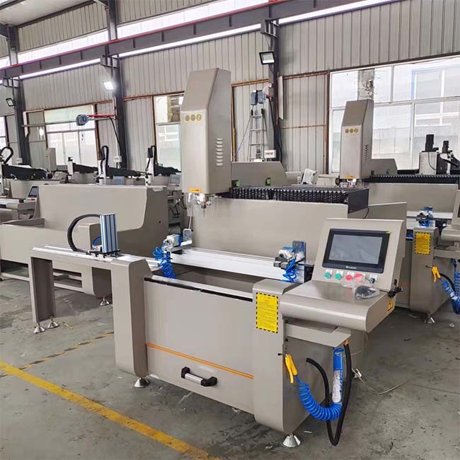 CNC Drilling Milling Machine 18000/Min Automatic Aluminium Door Making Machine
