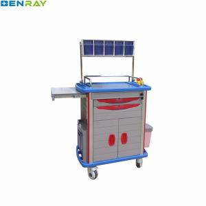 China Medical Hospital ABS Anesthesia Trolley 850 X 520 X 950mm wholesale