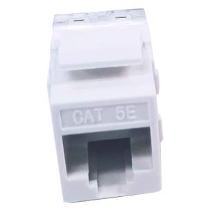 China UTP Cat5e Keystone Jack Rj45 Keystone Module 50u Gold Plated wholesale