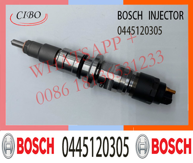 0445120305 Nozzle DLLA149P2271 Diesel Common Rail Fuel Injector 5268436 6746- 11-3100