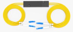 China 2xN ABS Box Passive Optical Splitter PLC Optical Fiber Splitter wholesale