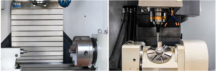 VMC850 5 Axis Machining Center Table Size 1000x500mm Spindle Speed 1-8000rpm