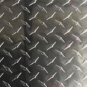 China 1000 Series 1060 Aluminum Tread Plate Checkered Sheet wholesale
