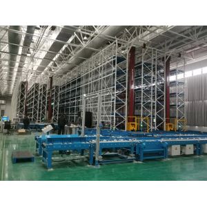 China High Speed Electric Powered Stacker Palletizing Robot Stacker Crane Overload Protection wholesale