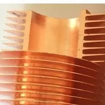 China DELLOK Solid Plain High Radiator Height 10.5mm Copper Alloy Round Tubes wholesale