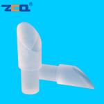 Diameter 1.3mm-5mm Fused Silica Rods 99.99% Pure Quartz Glass Oblique Cut End