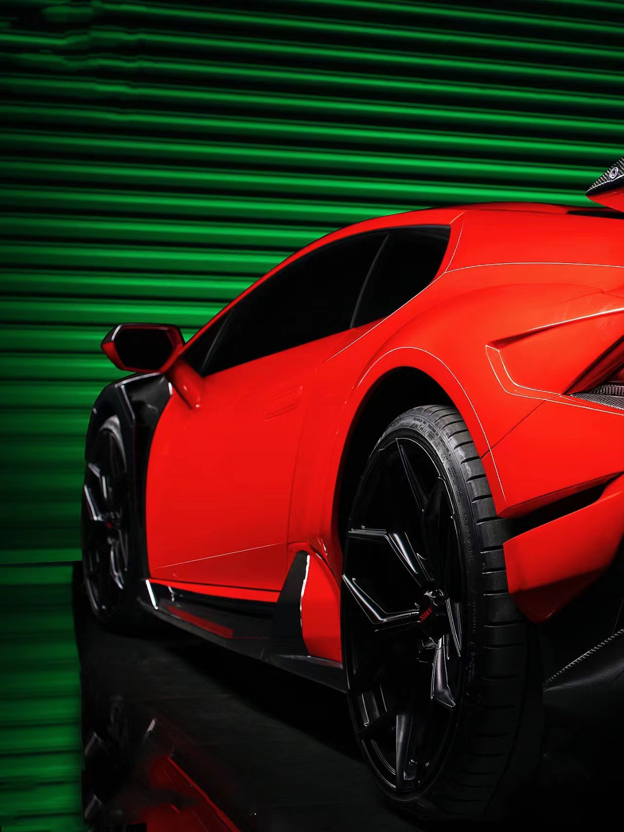 580 Lamborghini Carbon Fiber Body Kit DW Style Lp610 Body Kit Spoiler Widebody Kit
