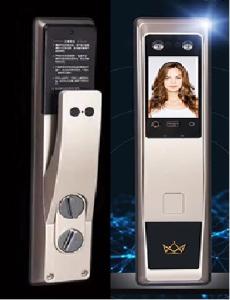 China IC Card Facial Detection Smart Lock 3D Anti-Counterfeiting wholesale