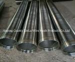 Strength 316L Stainless Steel wedge wire screen pipe Tube Male/Female Thread