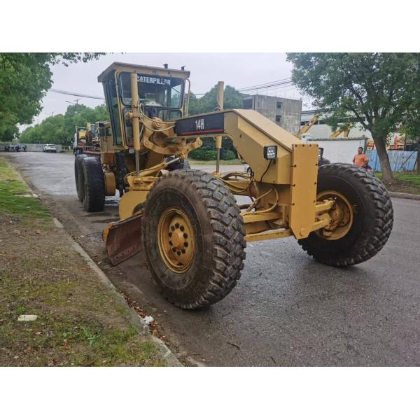 Original Color Used Caterpillar 14H Motor Grader In Excellent Condition