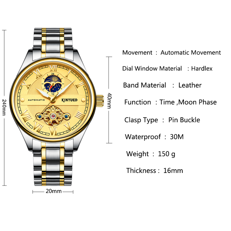 Factory supply OEM custom fashion charm mens watch in wristwatches