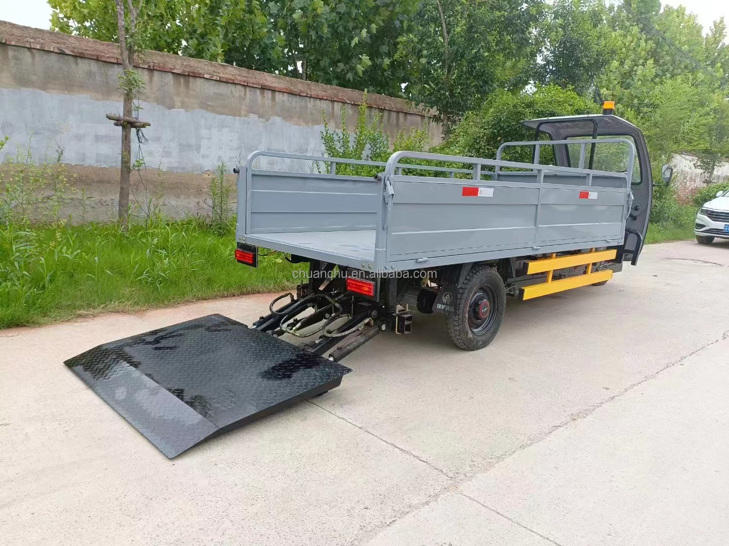 Mini Pure Electric Garbage Collection Tricycle For Sanitary Workers
