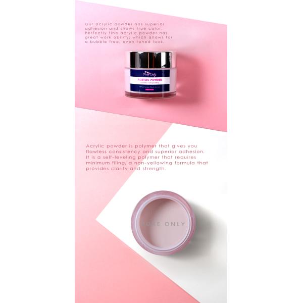 10Gglitter Acrylic Powder Powder Acrylic Uv Crystal Colored Acrylic Powder Nail Manufacturers MSDS Certified and Durable