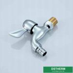Chrome Plated Water Tap Washing Machines Brass Bibcock