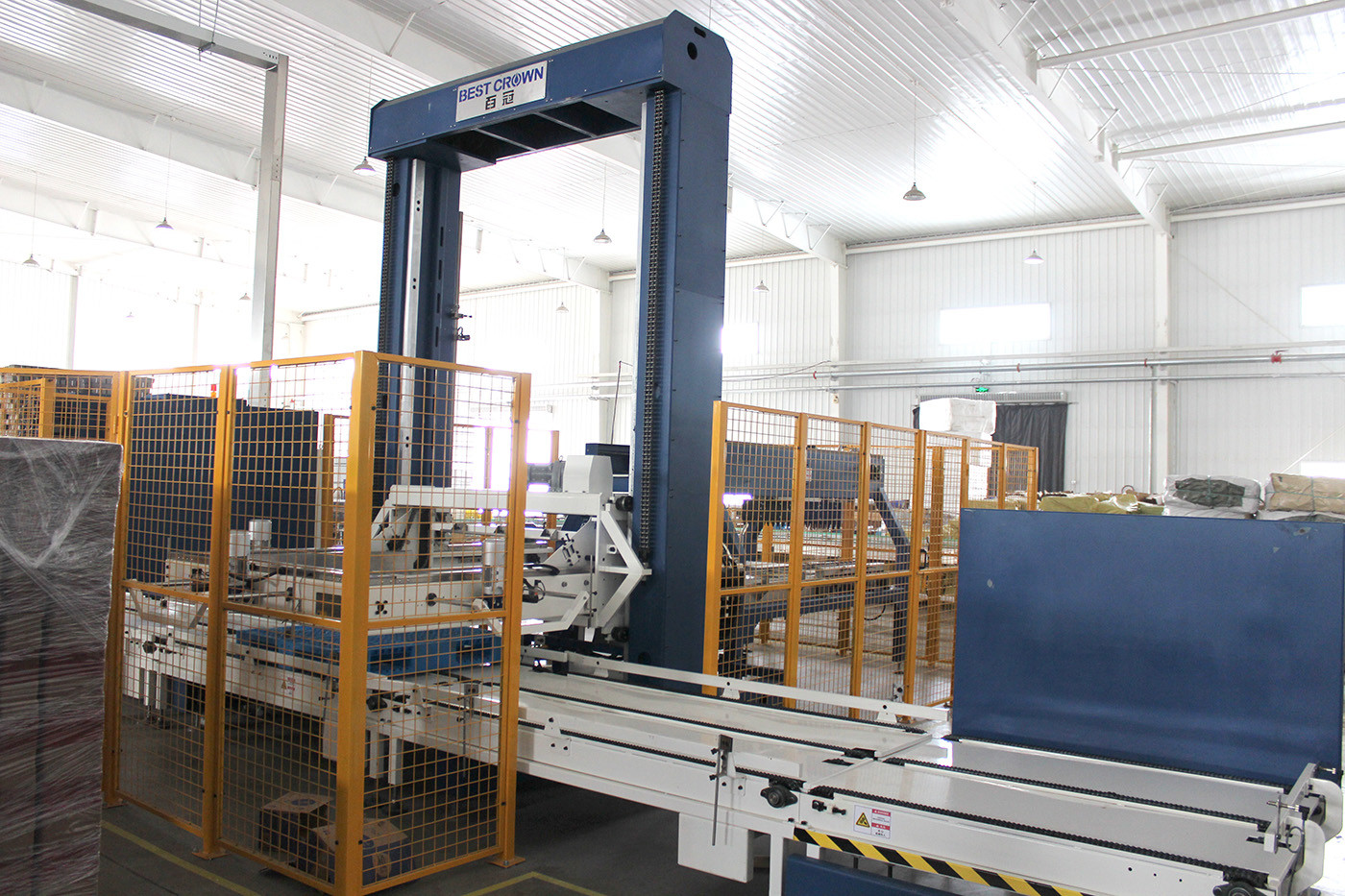 Flexible Accurate Compared Automatic Palletizer Machine