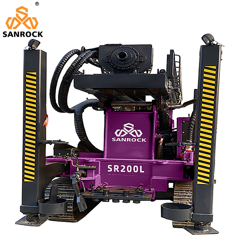 Borehole Well Water Drilling Equipment Depth 200m Hydraulic Water Well Drilling Rig Machine