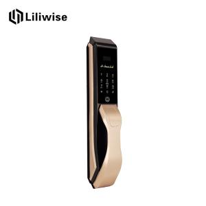 China Absolutely Amazing Automatic Operation Fingerprint Password Digital Electric Door Lock wholesale