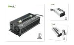 72V 15A Sealed Lead Acid Battery Charger 110V or 230Vac Max 88.2Vdc Charging