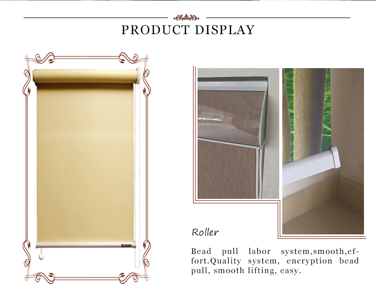 Double roller blinds window blinds fabricin door blinds fabric white coating roller fabric Europe style two layer blind