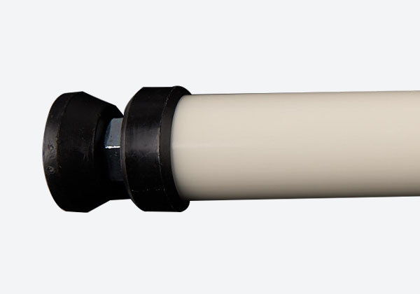 DY-05 SMall Rubber Foot For Lean Pipe Tubes