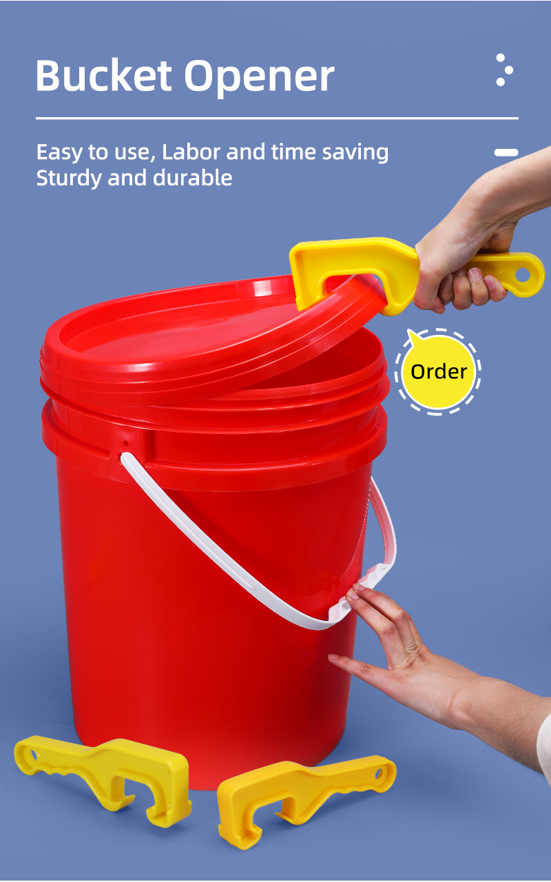 Custom Logo Black Plastic Barrel With Lid For Acid And Alkali Resistant Organic Solvents