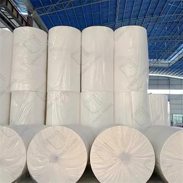17-45gsm 3Ply Environmentally Safe HandTowel Paper Roll Sustainable And Strong
