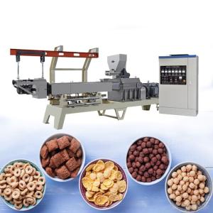 China 100-500kg/H Breakfast Cereal Production Line Large Capacity wholesale