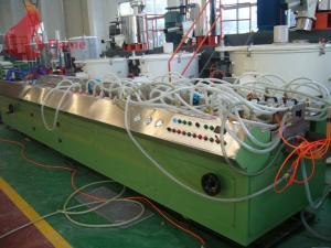 China Alloy steel Wood Profile plastic extruder machinery 180 - 450kg / h wholesale