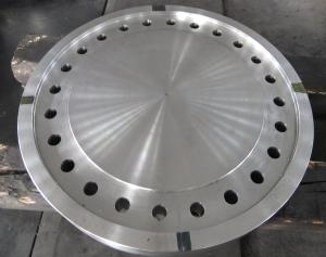 China Forged Disc Tube Sheet Finish Machined For Heat Exchanger , Stainless Steel Brake Discs wholesale