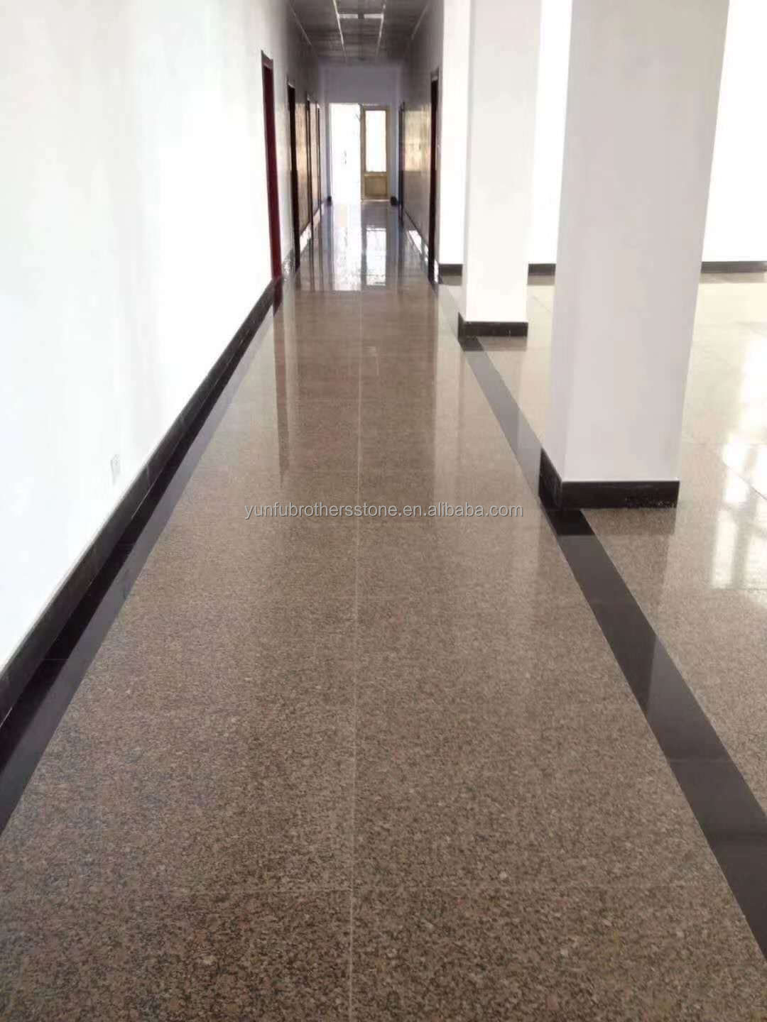 Modern Chinese Flamed Granite for Exterior Interior Wall Cladding Cut-to-Size Big Slab