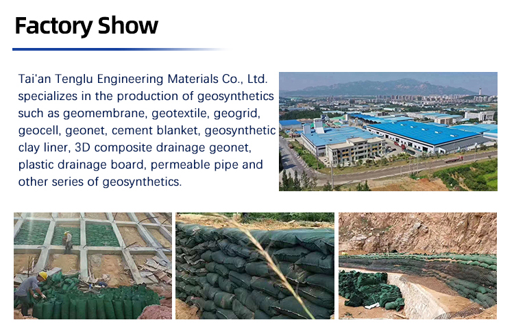 Railway and Highway Slope Ecological Geobag with Modern Design Manufactured in TaiAn