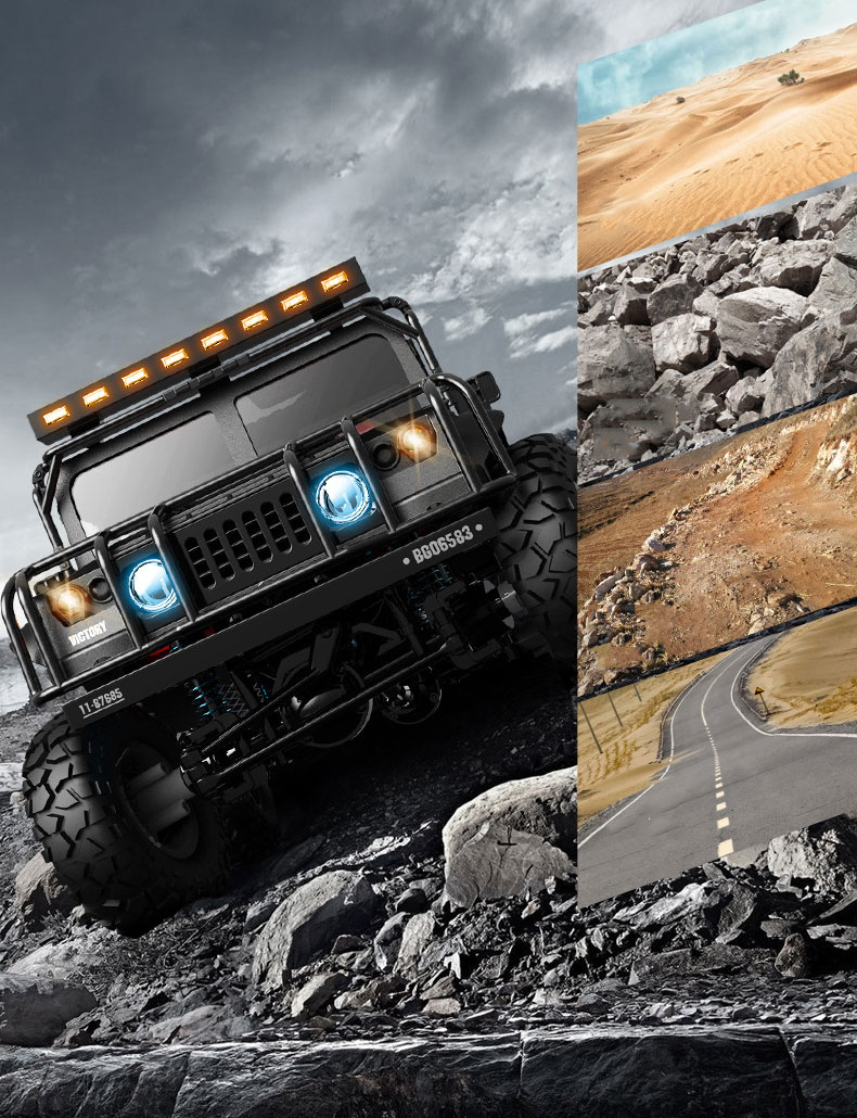 Speed 1 12 Full Scale 4WD RC Cars Remote Control Off-Road Vehicle Simulation Car Model